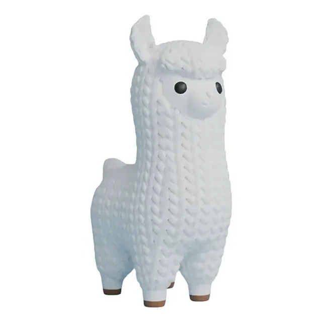 Mini Figura - Llama Estilo Tejido