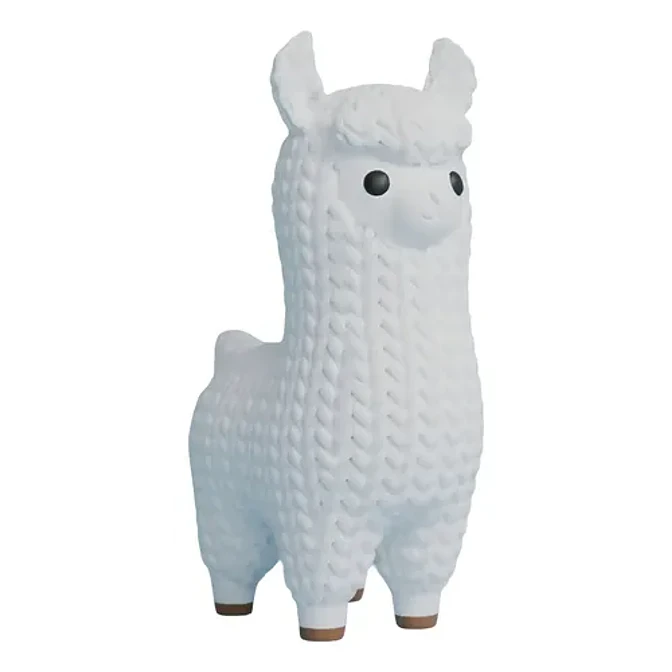 Mini Figura - Llama Estilo Tejido 1