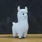 Mini Figura - Llama Estilo Tejido - Miniatura 2