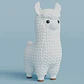 Mini Figura - Llama Estilo Tejido - Miniatura 4