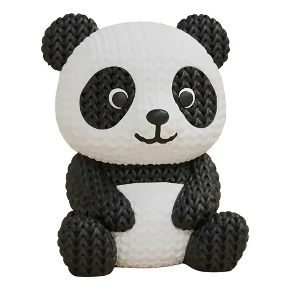 Mini Figura - Panda Estilo Tejido 1