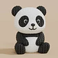 Mini Figura - Panda Estilo Tejido - Miniatura 2