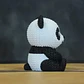 Mini Figura - Panda Estilo Tejido - Miniatura 4