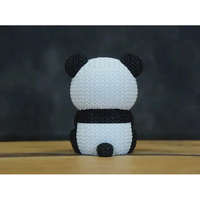 Mini Figura - Panda Estilo Tejido 5