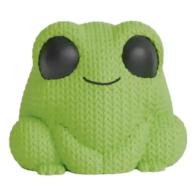 Mini Figura - Rana Estilo Tejido