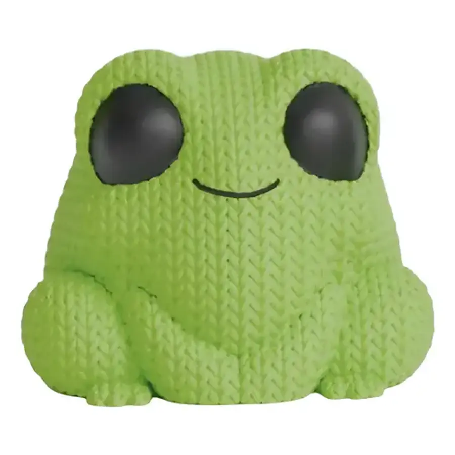 Mini Figura - Rana Estilo Tejido