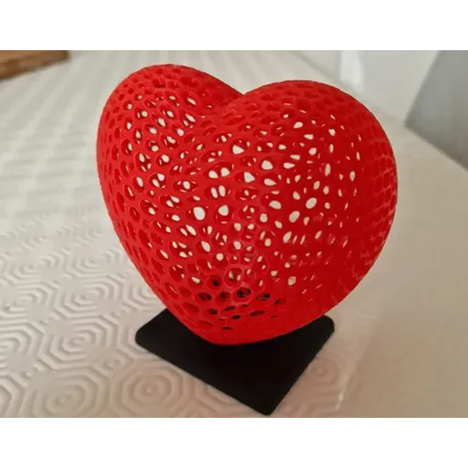 Decoración Voronoi - Corazón 3