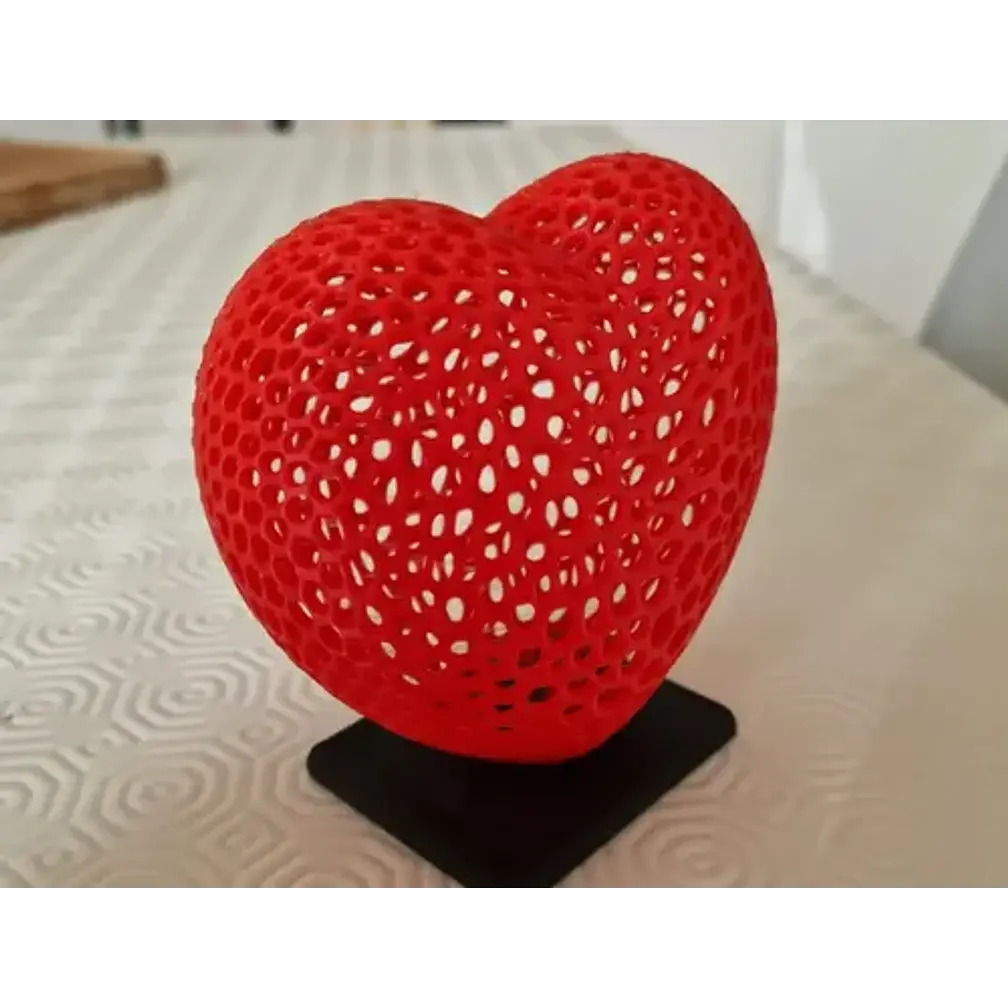Decoración Voronoi - Corazón 4
