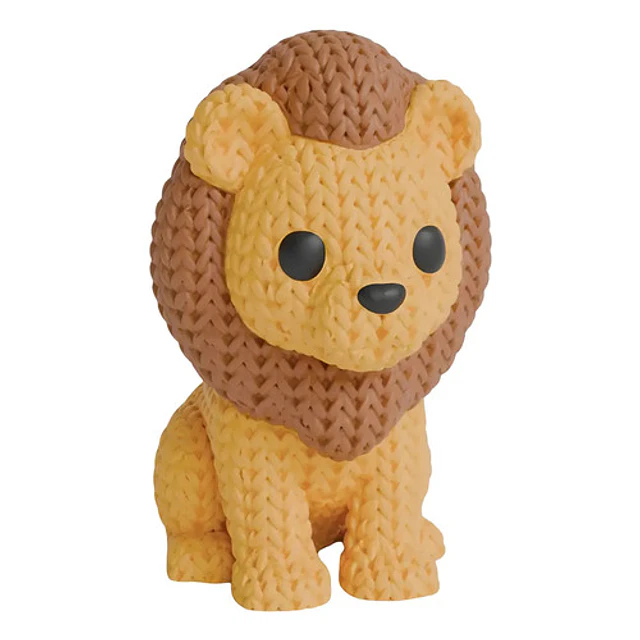 Mini Figura - León Estilo Tejido