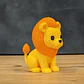 Mini Figura - León Estilo Tejido - Miniatura 4