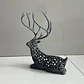 Decoración Ciervo Voronoi - Miniatura 4