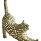 Decoración Voronoi - Gato Estirado - Miniatura 1