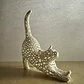Decoración Voronoi - Gato Estirado - Miniatura 2