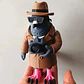 Juguete Italian Brainrot Articulado - Spioniro Golubiro - Miniatura 4
