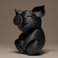 Decoración - Mini Cerdito Minimalista - Miniatura 2
