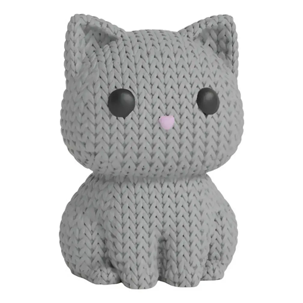 Mini Figura - Gato Estilo Tejido 1