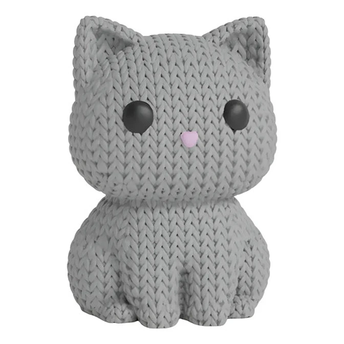 Mini Figura - Gato Estilo Tejido 1