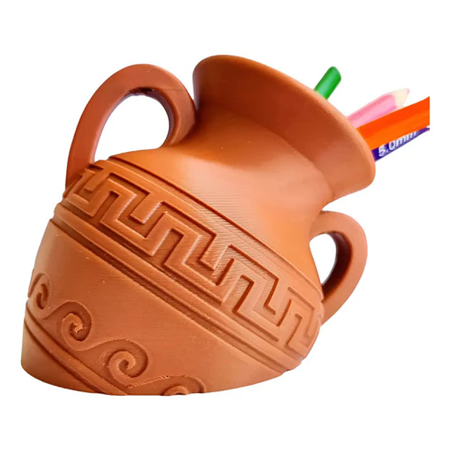 Portalápices - Diseño Grecia