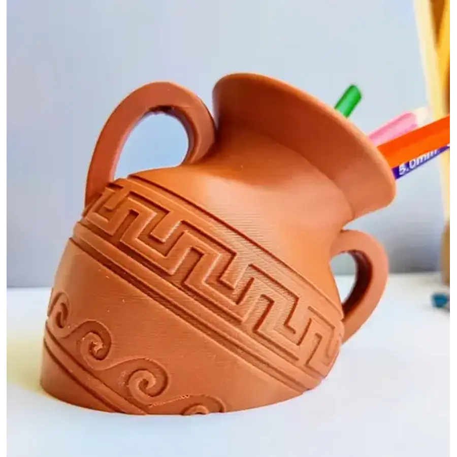 Portalápices - Diseño Grecia