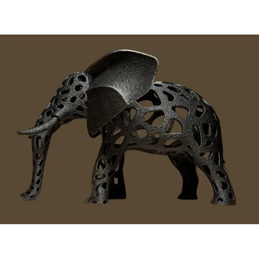 Decoración Voronoi - Elefante
