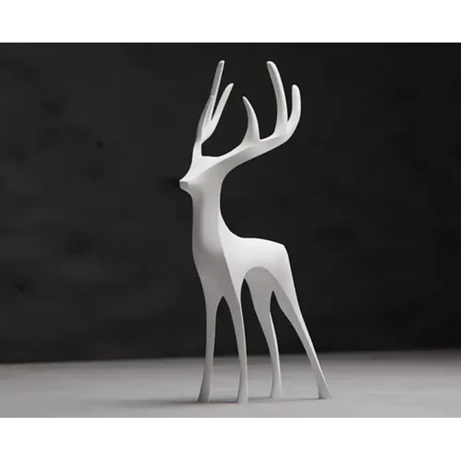 Decoración - Ciervo Minimalista 5