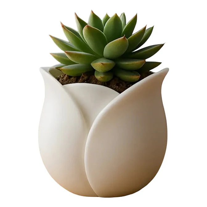 Macetero - Diseño Tulipán 1