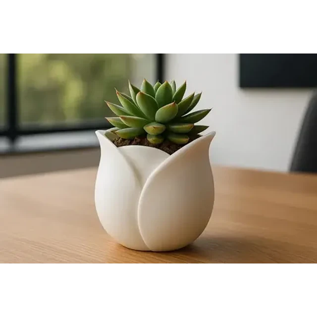 Macetero - Diseño Tulipán