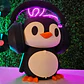 Soporte Para Audífonos - Diseño Pingüino - Miniatura 4