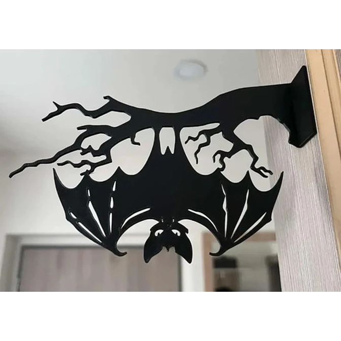 Decoración Puerta Halloween - Murciélago 2