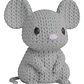 Mini Figura - Ratón Estilo Tejido - Miniatura 1