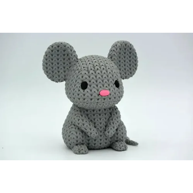 Mini Figura - Ratón Estilo Tejido 3