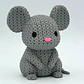 Mini Figura - Ratón Estilo Tejido - Miniatura 3