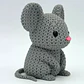Mini Figura - Ratón Estilo Tejido - Miniatura 4