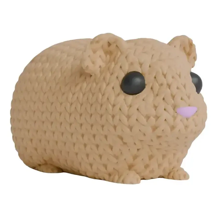 Mini Figura - Conejillo Estilo Tejido