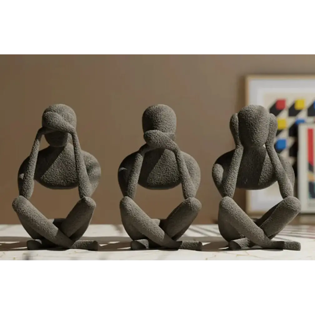Decoración Minimalista - Trío Del Mal 5