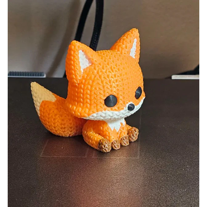 Mini Figura - Zorro Estilo Tejido 4