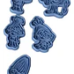 Cortador De Galletas - Trolls (pack 5 Unidades) - Miniatura 1
