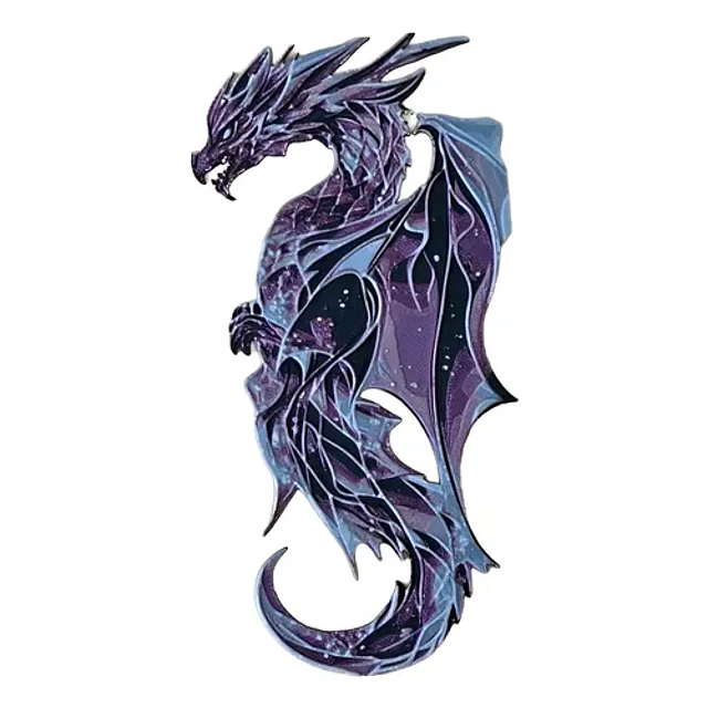 Marcapaginas - Diseño Dragón