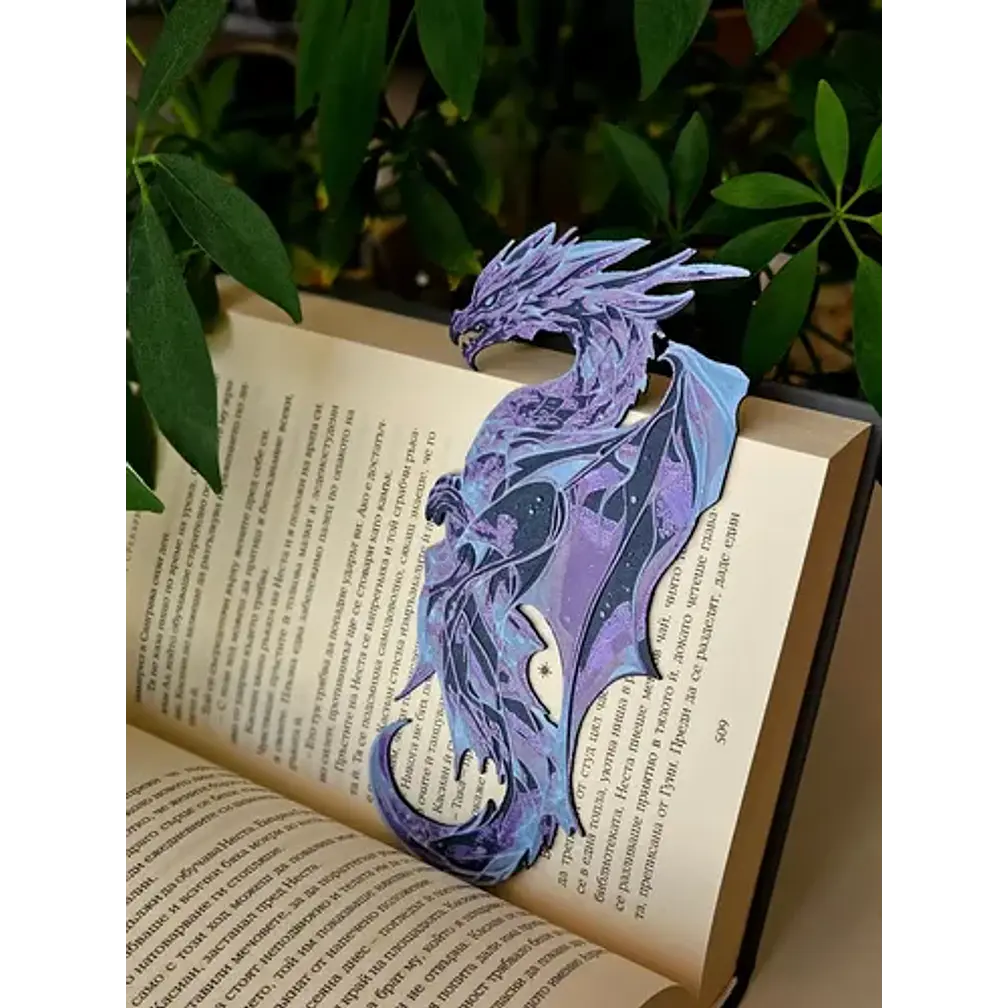 Marcapaginas - Diseño Dragón 3