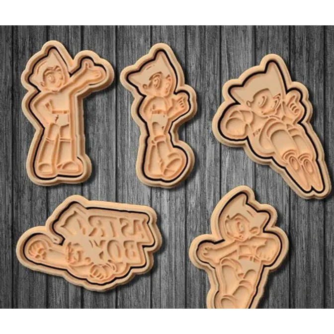 Cortador De Galletas - Astro Boy (pack 5 Unidades) 3