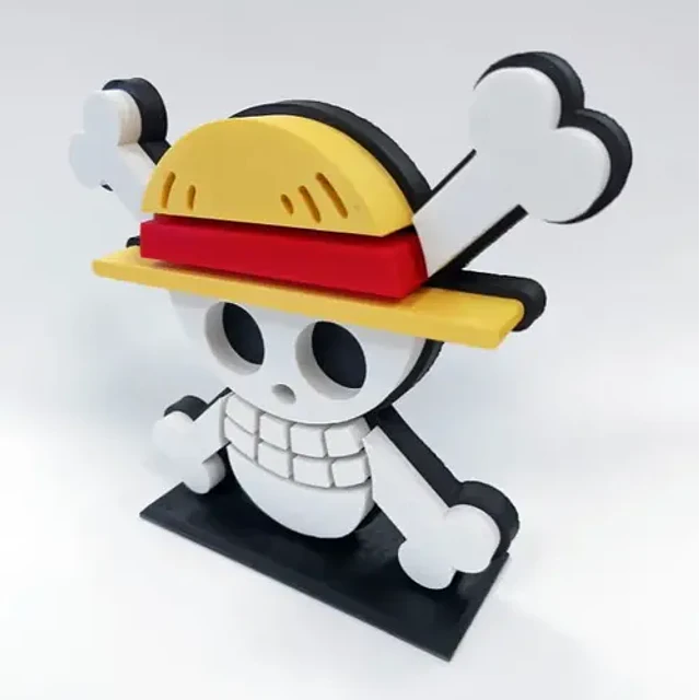 Figura Decorativa De One Piece  Jolly Roger Mugiwara