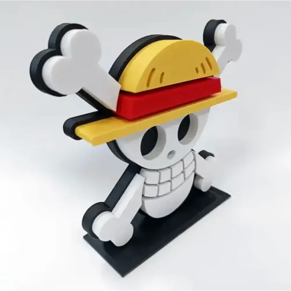 Figura Decorativa De One Piece  Jolly Roger Mugiwara 3