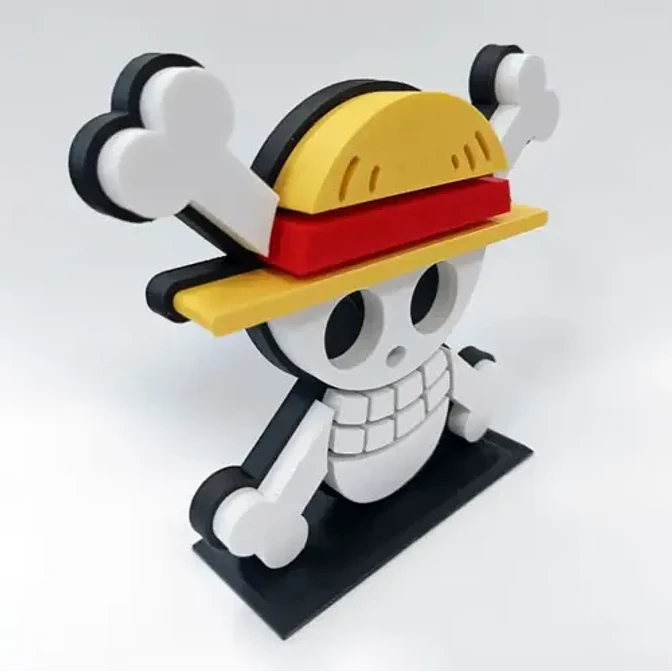 Figura Decorativa De One Piece  Jolly Roger Mugiwara 3