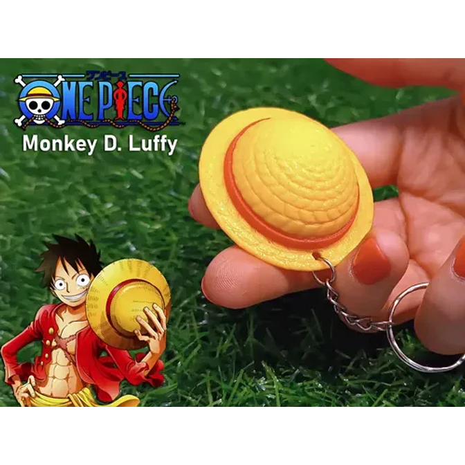 Sombrero De Paja Luffy One Piece - Llavero 2