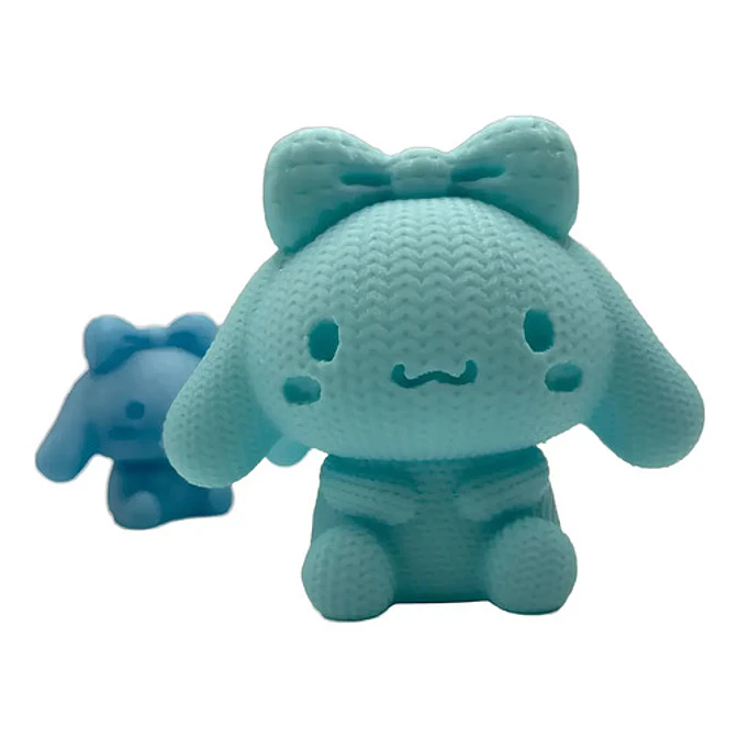Figura Cinnamoroll Impreso En 3d - Diseño Estilo Tejido 1