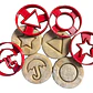 Cortador De Galletas Juego Del Calamar - (pack 4 Unidades) - Miniatura 1