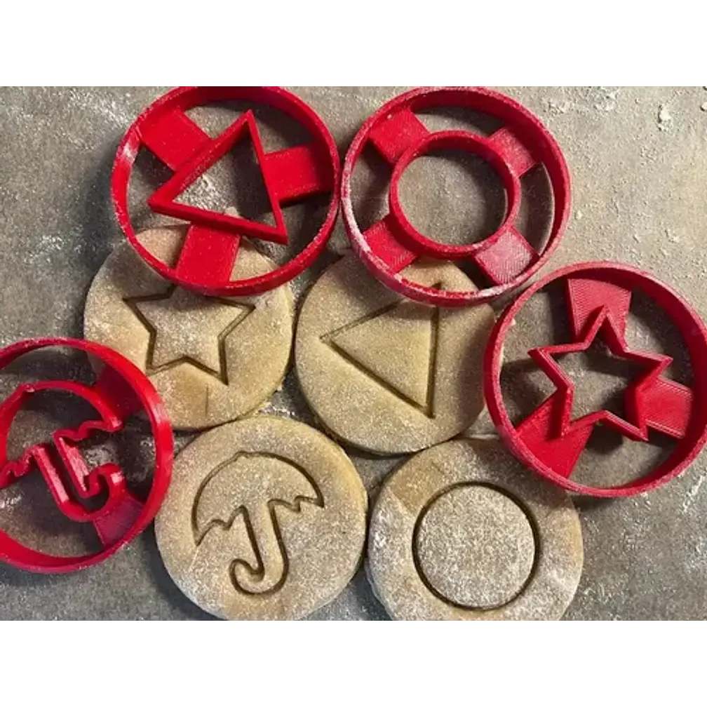 Cortador De Galletas Juego Del Calamar - (pack 4 Unidades) 3