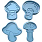 Cortador De Galletas - Diseño Hongos - Miniatura 1