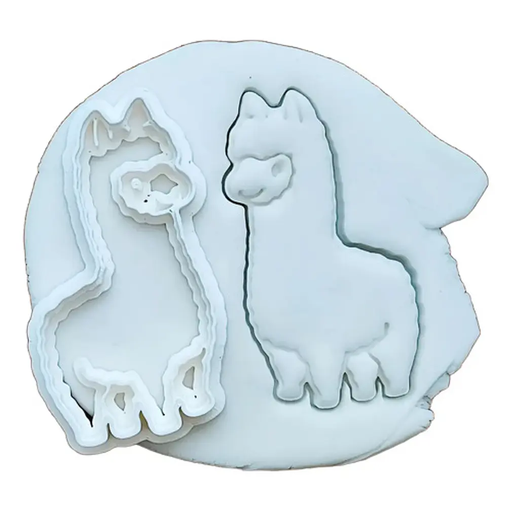 Molde Para Galletas - Forma De Alpaca 1