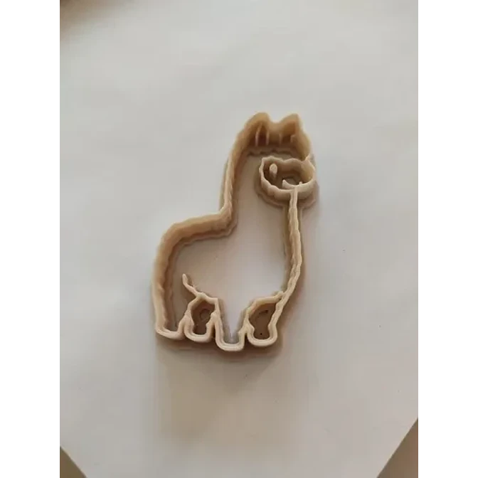 Molde Para Galletas - Forma De Alpaca 2